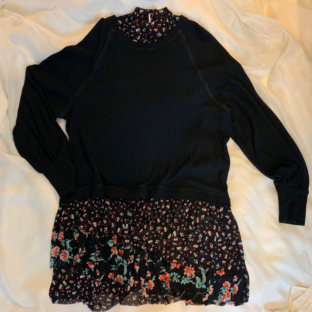 Free people Opposites attract mini dress